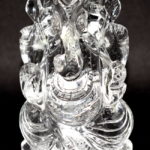 Ganesha Idol In Pure Sphatik - 555 gms