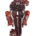 Gomed Ganesha - 108 Carats