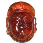 Maha Kali In Gomed - 15.25 Carats
