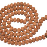 9 Mukhi Rudraksha Mala - 13 mm - 109 Beads