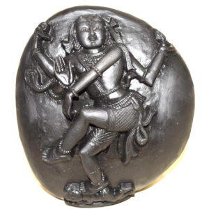 Shiva Idols / Nataraja Idols Carved On Natural Shaligrams