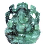 Emerald Ganesha - 395 carats
