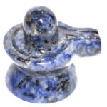 Blue Sodolite Shivling - 127 gms