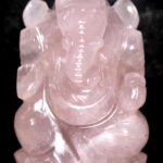 Rose Quartz Ganesha - 155 gms