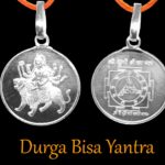 Durga Bisa Yantra Locket - Silver