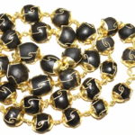 Narayan Shaligram Mala In Panchdhatu - 33 Beads