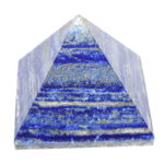 Pyramid In Natural Lapiz Lazulli - 438 gm