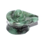 Shivling In Emerald - 13.75 Carats