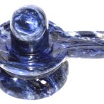 Blue Sodolite Shivling - 548 gms