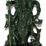 Lord Dattatreya Idols In Columbian Green Jade