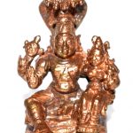 Lakshmi Narayana Idol In Copper - 1.5 inches