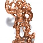 Hanuman In Copper - 2 Inches
