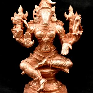 Goddess Varahi Idol In Pure Solid Copper