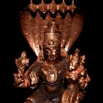 Lakshmi Narayana Idol In Copper