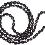 Black Chirmi Beads Mala - 109 Beads