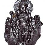 Kartikeya Murti / Lord Subramanya Carved On Sudarshan Shaligram
