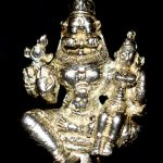 Laxmi Narsimha Idol In Pure Silver