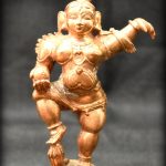 Bal Krishna Idol In Copper - 3.5 Inches
