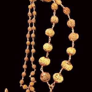Rudraksha Siddha Mala - Copper