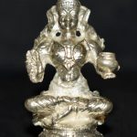 Lord Dhanvantri Idol In Pure Silver