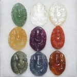 Ganesha (Nine Gemstones)