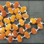 13 Mukhi Rudraksha Kantha / Kamdeva Kantha In Silver