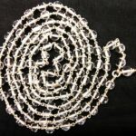 Sphatik Mala In Silver - 5 MM - 109 Beads