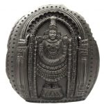 Tirupati Balaji Murti On Golden Sudarshan Shaligram