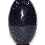 Blue Sunstone Shivaling - 224 gms