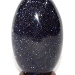 Blue Sunstone Shivaling - 79 gms