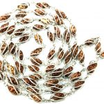 1 Mukhi Rudraksha Mala / Shiv Netra Mala In Silver - 55 Beads