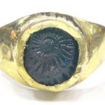 Sudarshan Shaligram Ring In Panchdhatu