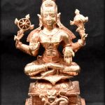 Goddess MookAmbika In Pure Solid Copper