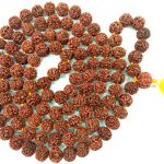 5 Mukhi Rudraksha Kantha - 109 Beads