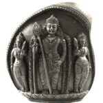 Subramanyam Murti / Kartikeya Murti / Lord Murugan Idol on Sudarshan Shaligram