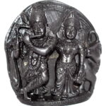Radha Krishna Murti on Golden Sudarshan Shaligram