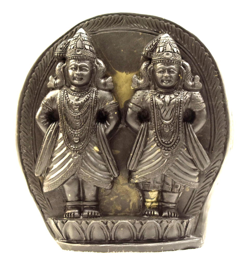 Panduranga With Rukmani On Natural Shaligram – Rudraksh Guru