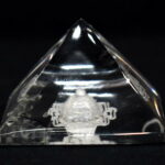 Sphatik Shree Yantra Pyramid