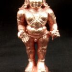Lord Panduranga / Vitthal Idol In Copper - 3 Inches