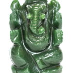 Ganesha Columbian Green Jade - 117 gms