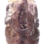 Ganesha In Fluorite - 129 gms
