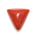 Red Coral Triangular - 5.91 Carats