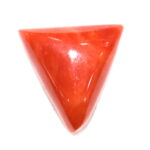 Red Coral Triangular - 6.61 Carats