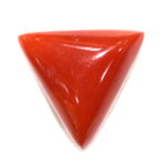 Red Coral Triangular - 6.07 Carats
