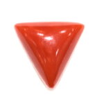 Red Coral Triangular - 6.63 Carats
