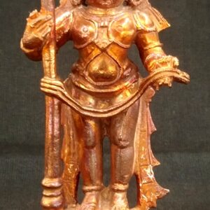 Udupi Krishna Idol In Pure Solid Copper - 3.20 Inches