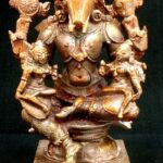 Laxmi Bhu Varaha Idol In Pure Solid Copper