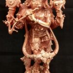 Lord Krishna / VenuGopal Krishna Idol In Pure Solid Copper