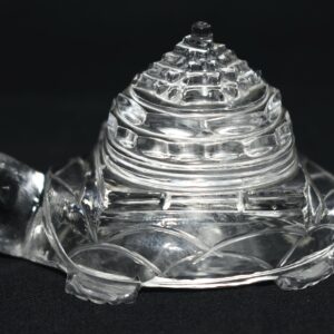 Shree Yantra on Tortoise In Sphatik - 112 gms