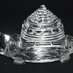 Shree Yantra on Tortoise In Sphatik - 136 gms